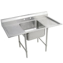 Elkay RNSF8124LR2 Stainless Steel 2-Hole Single-Bowl Scullery Commercial Sink