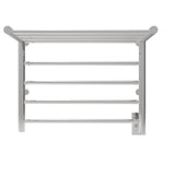 Amba RSH-P Radiant Shelf Hardwired + Plug-in Combo 8 Bar Towel Warmer in Polished