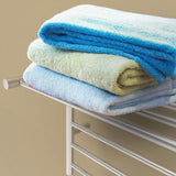 Amba RSH-P Radiant Shelf Hardwired + Plug-in Combo 8 Bar Towel Warmer in Polished