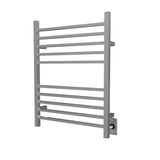 Amba RSWH-B Radiant Square Hardwired + Plug-in Combo 10 Bar Towel Warmer in Brushed