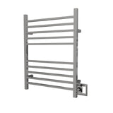 Amba RSWH-P Radiant Square Hardwired + Plug-in Combo 10 Bar Towel Warmer in Polished