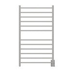 Amba RSWHL-B Radiant Large Square Hardwired + Plug-in Combo 12 Bar Towel Warmer in Brushed