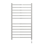 Amba RSWHL-P Radiant Large Square Hardwired + Plug-in Combo 12 Bar Towel Warmer in Polished