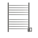 Amba RWH-CB Radiant Hardwired + Plug-in Combo Curved 10 Bar Towel Warmer in Brushed