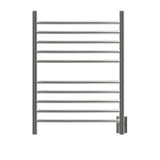 Amba RWH-CB Radiant Hardwired + Plug-in Combo Curved 10 Bar Towel Warmer in Brushed