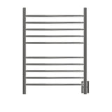 Amba RWH-CP Radiant Hardwired + Plug-in Combo Curved 10 Bar Towel Warmer in Polished