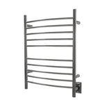 Amba RWH-CP Radiant Hardwired + Plug-in Combo Curved 10 Bar Towel Warmer in Polished