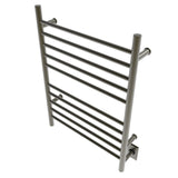 Amba RWH-SBB Radiant Hardwired + Plug-in Combo Straight 10 Bar Towel Warmer in Brushed Bronze