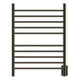 Amba RWH Radiant Hardwired Straight 10 Bar Towel Warmer with a Plug-in Combo