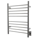 Amba RWH Radiant Hardwired Straight 10 Bar Towel Warmer with a Plug-in Combo