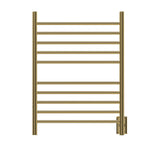 Amba RWH-SPG Radiant Hardwired + Plug-in Combo Straight 10 Bar Towel Warmer in Polished Gold