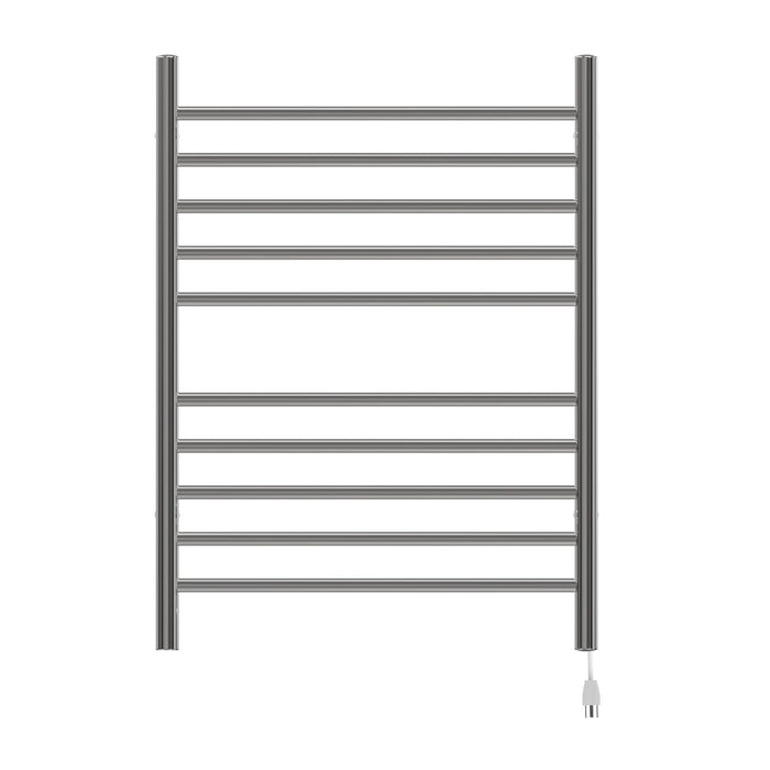 Amba RWH-SP Radiant Hardwired + Plug-in Combo Straight 10 Bar Towel Warmer in Polished