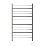 Amba RWHL-CB Radiant Large Hardwired + Plug-in Combo Curved 12 Bar Towel Warmer in Brushed