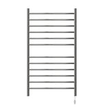 Amba RWHL-CP Radiant Large Hardwired + Plug-in Combo Curved 12 Bar Towel Warmer in Polished