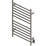 Amba RWHL-SBB Radiant Large Hardwired + Plug-in Combo Straight 12 Bar Towel Warmer in Brushed Bronze