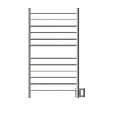 Amba RWHL-SB Radiant Large Hardwired + Plug-in Combo Straight 12 Bar Towel Warmer in Brushed