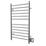 Amba RWHL-SP Radiant Large Hardwired + Plug-in Combo Straight 12 Bar Towel Warmer in Polished