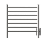 Amba RWHS-SB Radiant Small Hardwired + Plug-in Combo 7 Bar Towel Warmer in Brushed