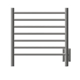 Amba RWHS-SP Radiant Small Hardwired + Plug-in Combo 7 Bar Towel Warmer in Matte Black