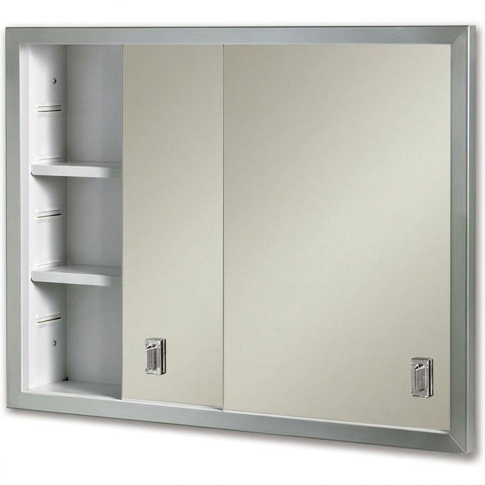 Rangaire Jensen B703850 Contempora 24-5/8" x 19-3/16" Recessed Sliding Medicine Cabinet
