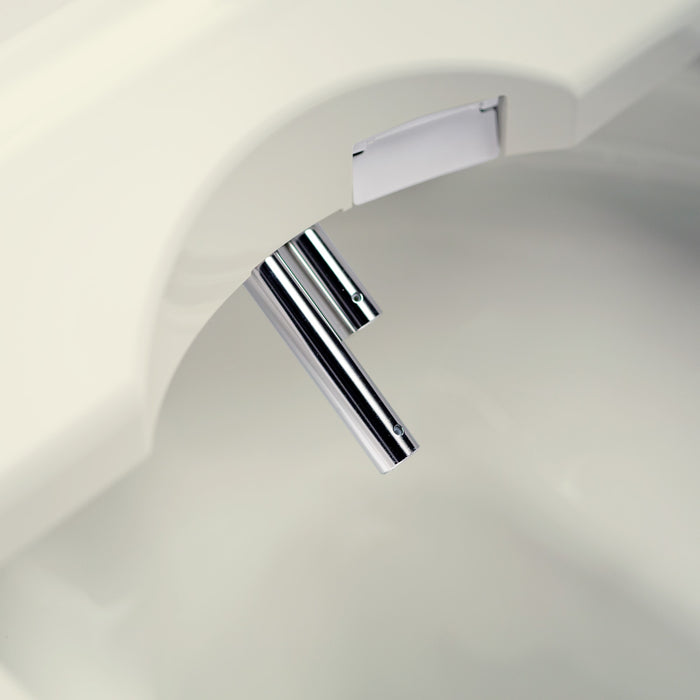 Brondell S1400-RB Swash 1400 Luxury Bidet Toilet Seat - Round, Biscuit