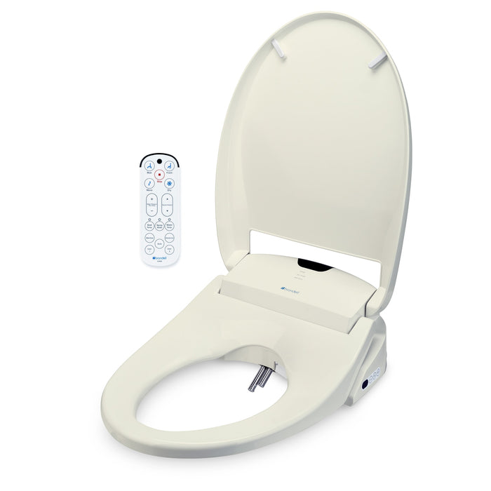 Brondell S1400-EB Swash 1400 Luxury Bidet Toilet Seat - Elongated, Biscuit