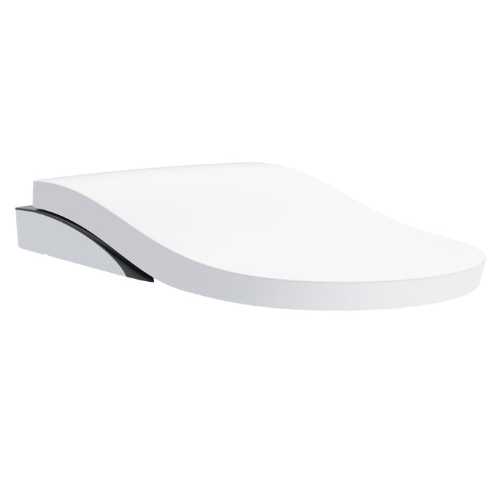 TOTO SN8732M#01B Neorest LS Integrated Toilet Top Unit, Cotton White with Black Trim