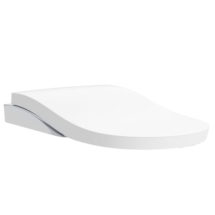 TOTO SN8732M#01S Neorest LS Integrated Toilet Top Unit, Cotton White with Silver Trim