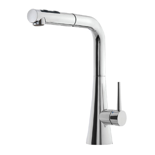 Houzer SOMPO-665-PC Soma Series Polished Chrome Single Handle Pull-Out Kitchen Faucet