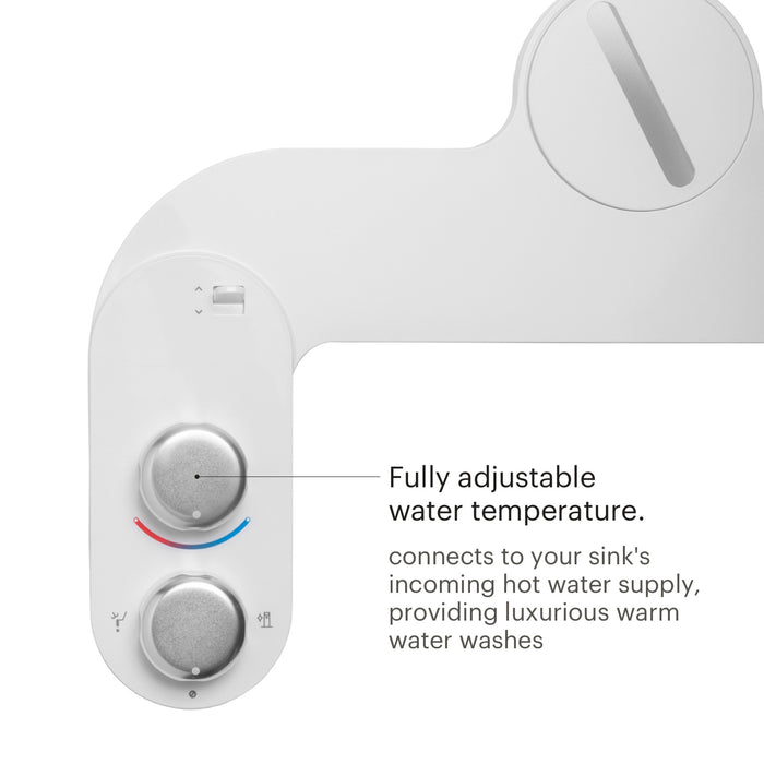Brondell SSE-25 SimpleSpa Eco Advanced Warm Water Bidet Attachment