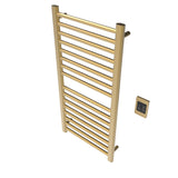 Amba S2142SB.2 Sirio S2142 Hardwired Towel Warmer in Satin Brass