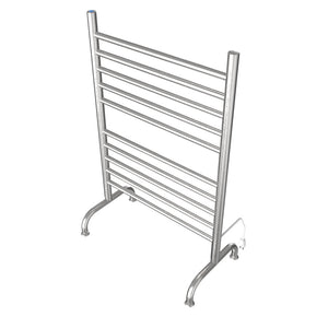 Amba SAFSB-24 Solo 24" Freestanding 10 Bar Towel Warmer in Brushed