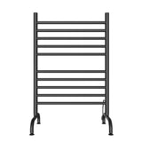 Amba SAFSMB-24 Solo 24" Freestanding 10 Bar Towel Warmer in Matte Black