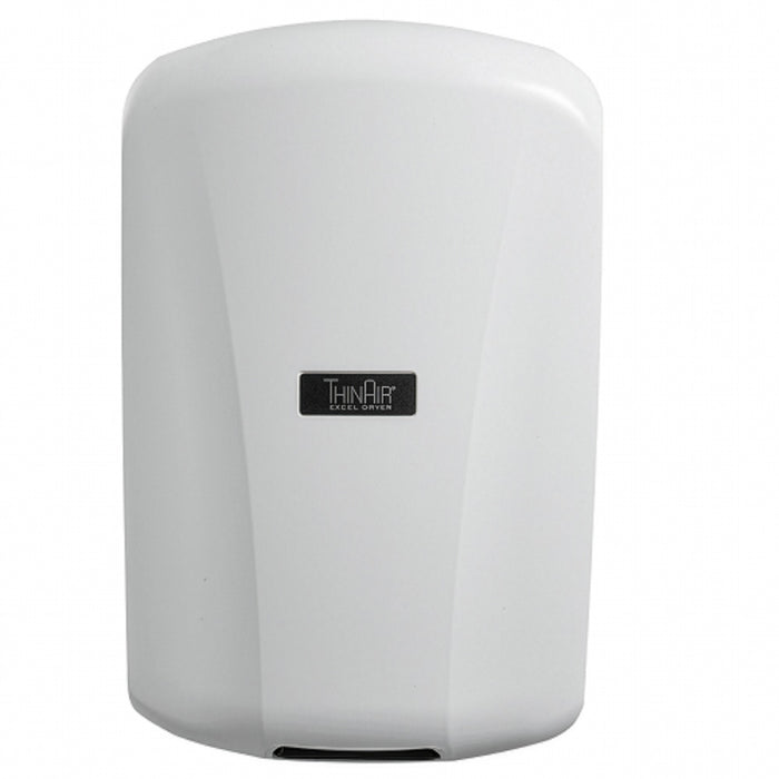 Excel Dryer 327111 ThinAir TA-ABS High-Speed Automatic ADA Hand Dryer, White ABS Cover