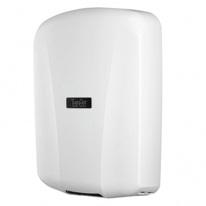 Excel Dryer 327111 ThinAir TA-ABS High-Speed Automatic ADA Hand Dryer, White Cover, 110 - 120V