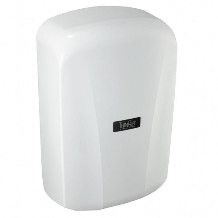 Excel Dryer 327111 ThinAir TA-ABS High-Speed Automatic ADA Hand Dryer, White Cover, 110 - 120V