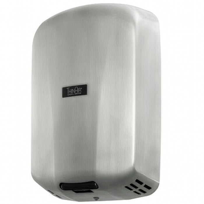 Excel Dryer 324111 ThinAir TA-SB High-Speed Automatic ADA Hand Dryer, Brushed Stainless, 110 - 120V