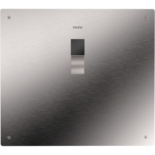 The TOTO TET2GA31#SS is an EcoPower concealed (in-wall) toilet flush valve at 1.28 GPF in Stainless Steel