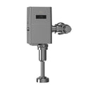 Ultra high-efficiency EcoPower urinal flush valve in polished chrome with top spud connection and 0.125 GPF performance