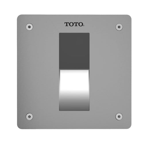 Concealed EcoPower urinal flush valve only with 4" x 4" stainless steel cover plate and 0.125 GPF performance