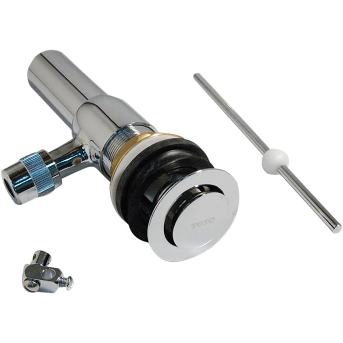 TOTO THP4010#CP Pop-Up Drain Assembly for Select Bathroom Faucets in Polished Chrome