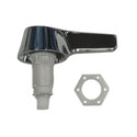 Trip lever, polished chrome.
