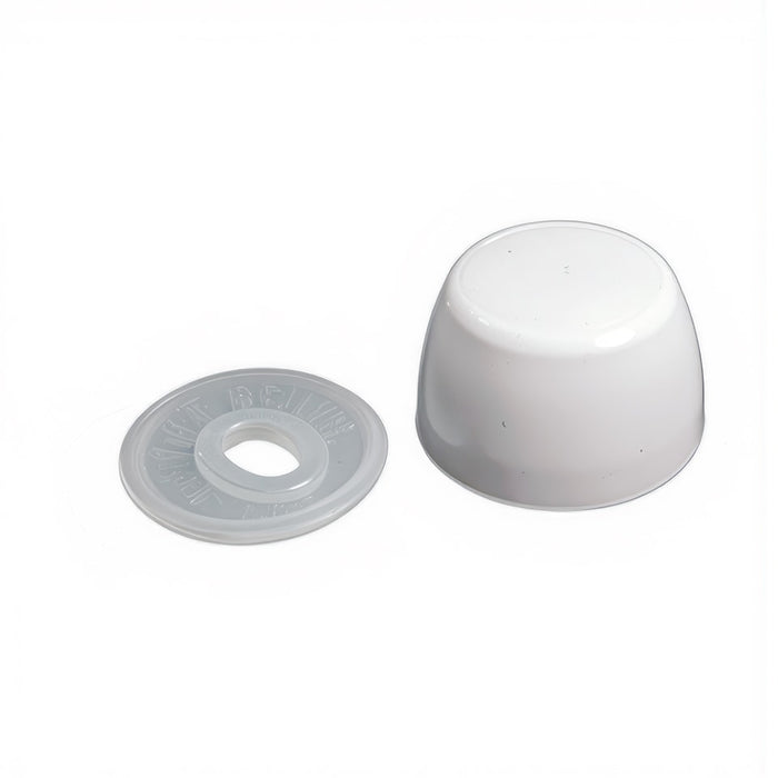 TOTO THU044#01 Flange Bolt Cap and Base for Select Toilets in Cotton White