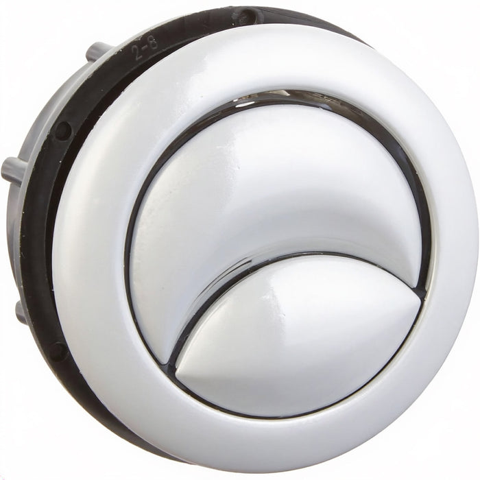 TOTO THU314#01 Push Button Assembly for TOTO Aquia II Toilet, Cotton White