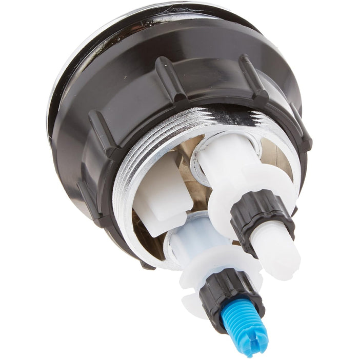 TOTO THU314#01 Push Button Assembly for TOTO Aquia II Toilet, Cotton White
