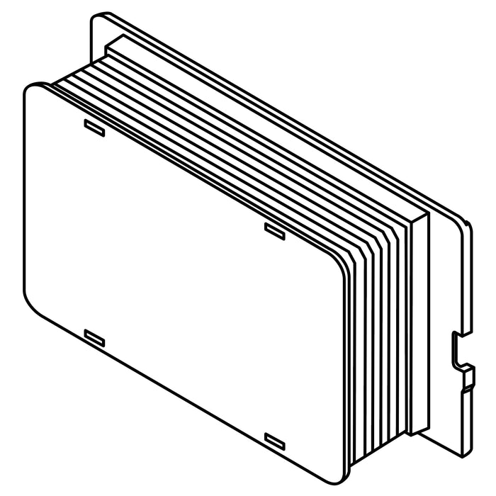 TOTO THU509-A Push Plate Rough-In for WT172, WT173, WT174, WT175 In-Wall Tanks