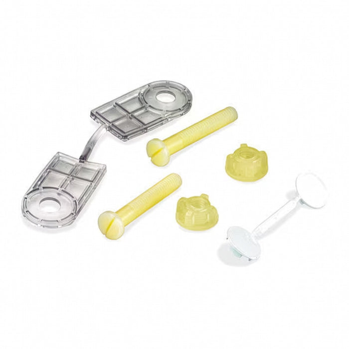 TOTO THU518#01 Mounting Hardware Set, Cotton White for SS114 Toilet Seat