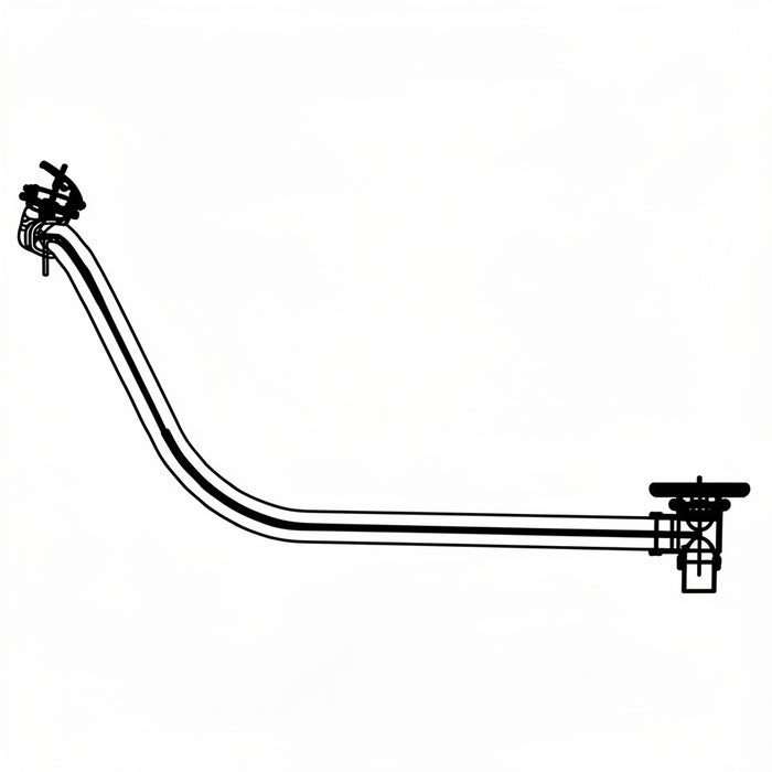 The TOTO THU5323 is a replacement brass drain for the TOTO ABF992 air bath, providing a heavy-duty, durable drain connection.