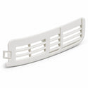 White TOTO WASHLET deodorizer louver with horizontal vents