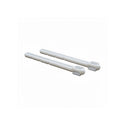 Two white TOTO flush button push rods